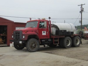 Subsurface Investigations - water truck