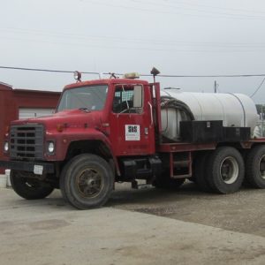 Subsurface Investigations - water truck
